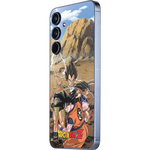 Dragon Ball Z Goku Versus Saiyans Galaxy A35 5G Skin